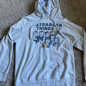 Large Gray Stranger Things Hoodie!